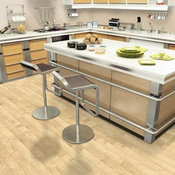 Birch Natural - Comfort Series 5" Wide Hand-Scraped Hardwood - Engineered Wood Flooring