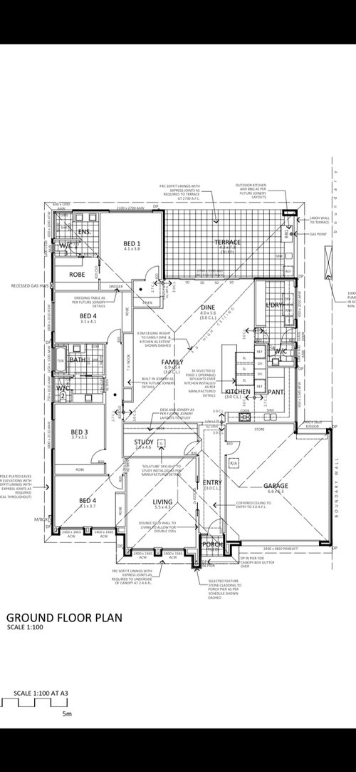 New Build Bedroom off living and kitchen design Houzz AU