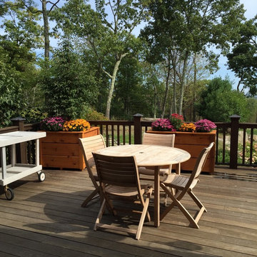 Custom Planters for Seasonal Displays