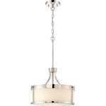 Nuvo Lighting - Nuvo Lighting 60/6227 Denver - Two Light Pendant - Shade Included: TRUE Warranty: 1 Year Limited* Number of Bulbs: 2*Wattage: 100W* BulbType: A19 Medium Base* Bulb Included: No