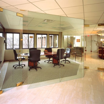 Frameless Office & Conference Rooms