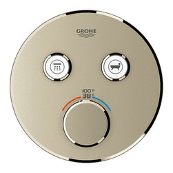 GrohTherm SmartControl Dual Function Thermostatic Shower Trim - Tub And Shower Parts