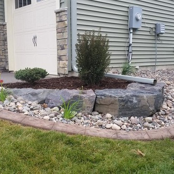 Low Maintenance Planting Bed in Savage