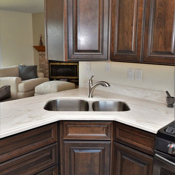 Burnettsville, IN. Haas Signature Collection. Open Cherry Kitchen