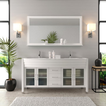 Single Hole Faucet Vanities