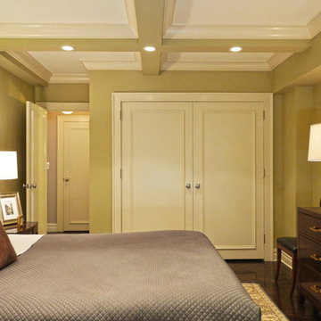 Elegant Contemporary Apartment Renovation Bedroom