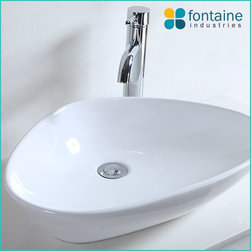 Stonehenge Above Counter Basin - Bathroom Basins