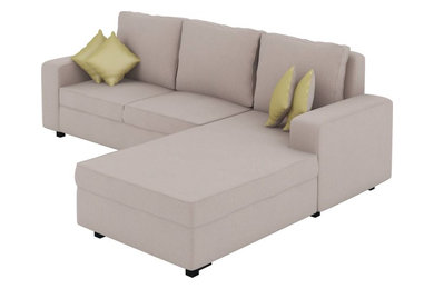 Westido Fabric 6 Seater Sofa
