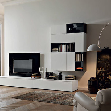 TV Unit And Hanging Unit, Sangiacomo Italy