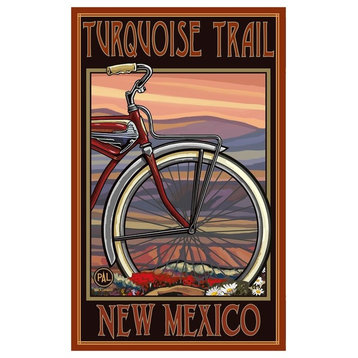Paul A. Lanquist Turquoise Trail New Mexico Art Print, 24"x36"