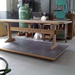 custom trestle tables - Furniture