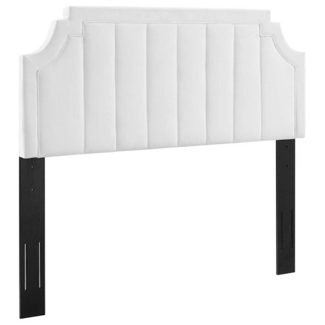 Alyona Channel Tufted Performance Velvet King/California, White