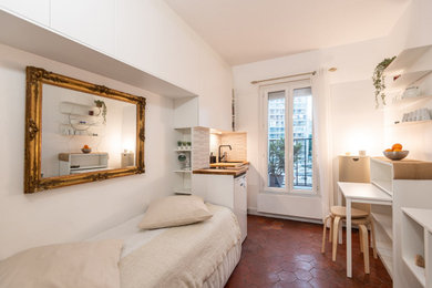 Idées déco pour une chambre scandinave.