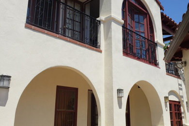 Inspiration for an exterior home remodel in Orange County