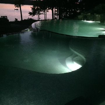 High Rock Lake Custom Pool