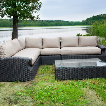 Toja Patio Furniture - Azores Sectional Set - At The Lake