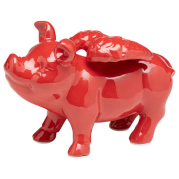 Flying Pig, Red