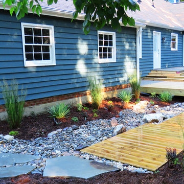 Private Backyard Entertainment Space