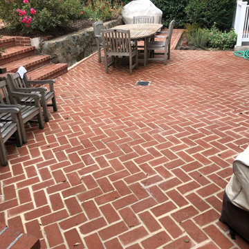 Paver Multi Level Patios and Walkways in Cleveland Park, Washington DC