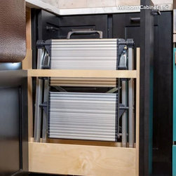 Step Stool Pull Out - Kitchen Cabinetry