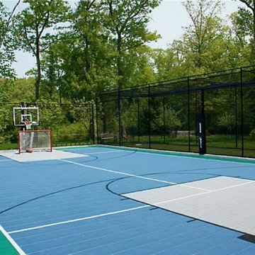 Outdoor Game Courts and basketball courts