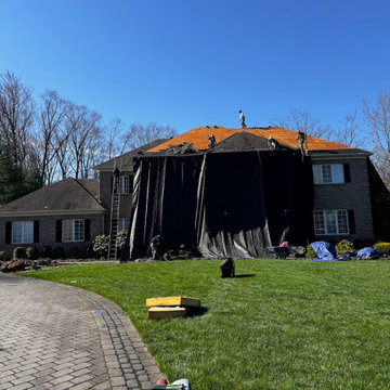 Roof Replacement in Mahwah, NJ – GAF Timberline HDZ Charcoal