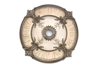 Ceiling Medallions Painted Acanthus
