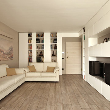 CASA LUCIANA - Un living vestito di bianco