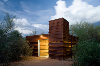 Inspiration for a contemporary shed remodel in Phoenix