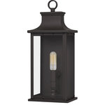 Quoizel - Quoizel ABY8407OZ Abernathy Outdoor Lantern in Old Bronze - Extends : 5.50