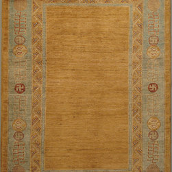 Pakistani Pishawar 3'11 X 5'9 - Area Rugs