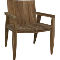 Noir Bianca Arm Chair, Teak