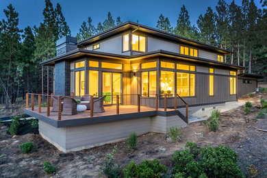Inspiration for a timeless exterior home remodel in Other
