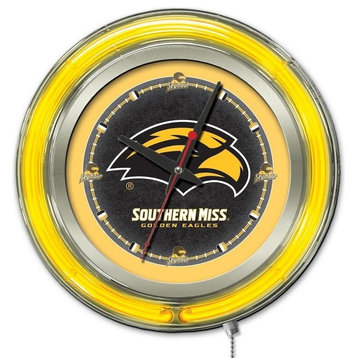 Southern Miss Neon Clock