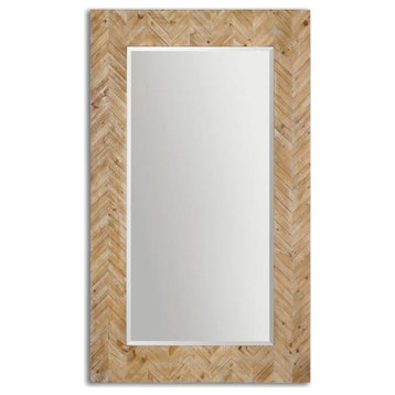 Uttermost 07068 Demetria - 55" Oversized Wooden Mirror