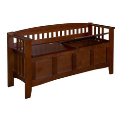 Keter 186300 70 Gallon Garden Bench Box - Indoor Benches