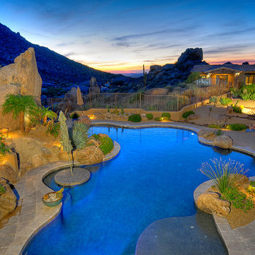 Free Form Pools by Mossman Brothers Pools