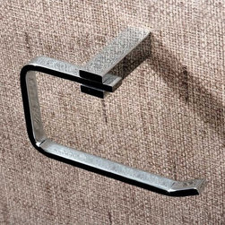 Modern Paper Holder - Towel Bars And Hooks