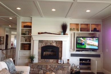 Living room photo in Salt Lake City