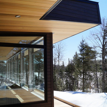 Chalet discret des Laurentides