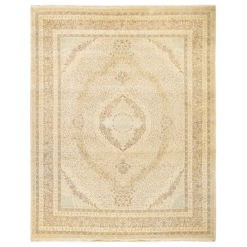 Genevieve, One-of-a-Kind Hand-Knotted Area Rug Ivory, 8'4"x10'4"