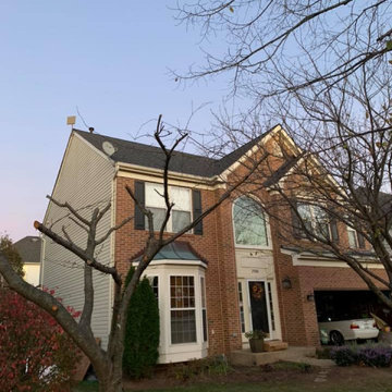 Roofing Project in Virginia USA - Moire Black