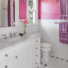 pink bathroom
