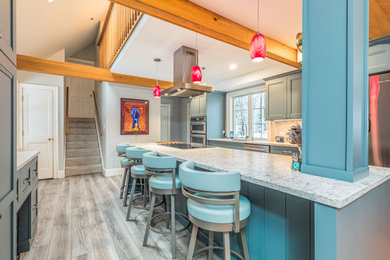Example of an arts and crafts home design design in Other