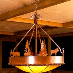 Absaroka Chandelier - Chandeliers