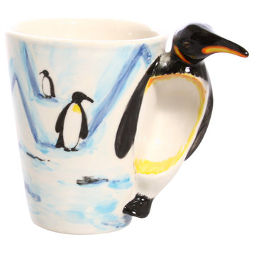Penguin 3D Ceramic Mug