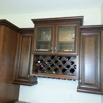 Medium Wood Cabinet Kitchen