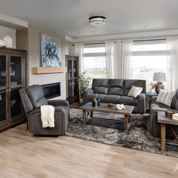 Keaton Dark Grey Reclining Sofa: Comfort Meets Contemporary Design