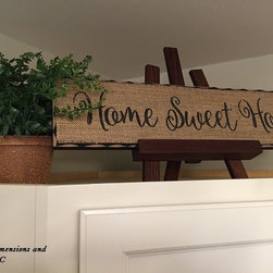 Wow, New Look! Same Kitchen - Plate Stands And Hangers
