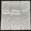Calacatta Gold Calcutta Marble 3/4x3/4 Hand Clipped Mosaic Tile Polish, 1 sheet